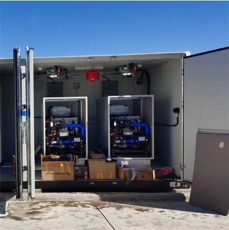 500m3/H 1MW 컨테이너화 수소 발전기 연료전지 발전소용 물 전해질