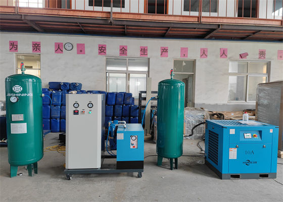 품질 컨테이너화된 고압 질소 발전기 에너지 절약 200NM3/H 흐름 CE ASME CCS ABS BV 공장