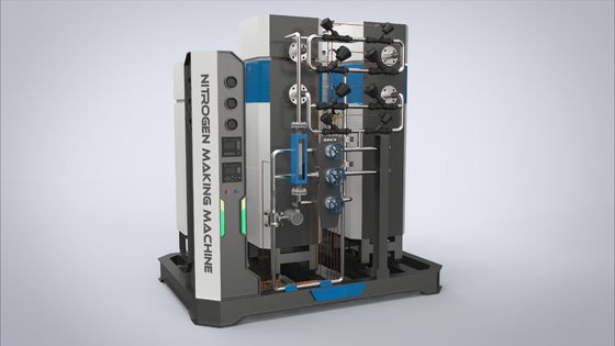 품질 99.9995% 500 Nm3/h 질소 정화 체계 SGS BV CCS 승인 공장